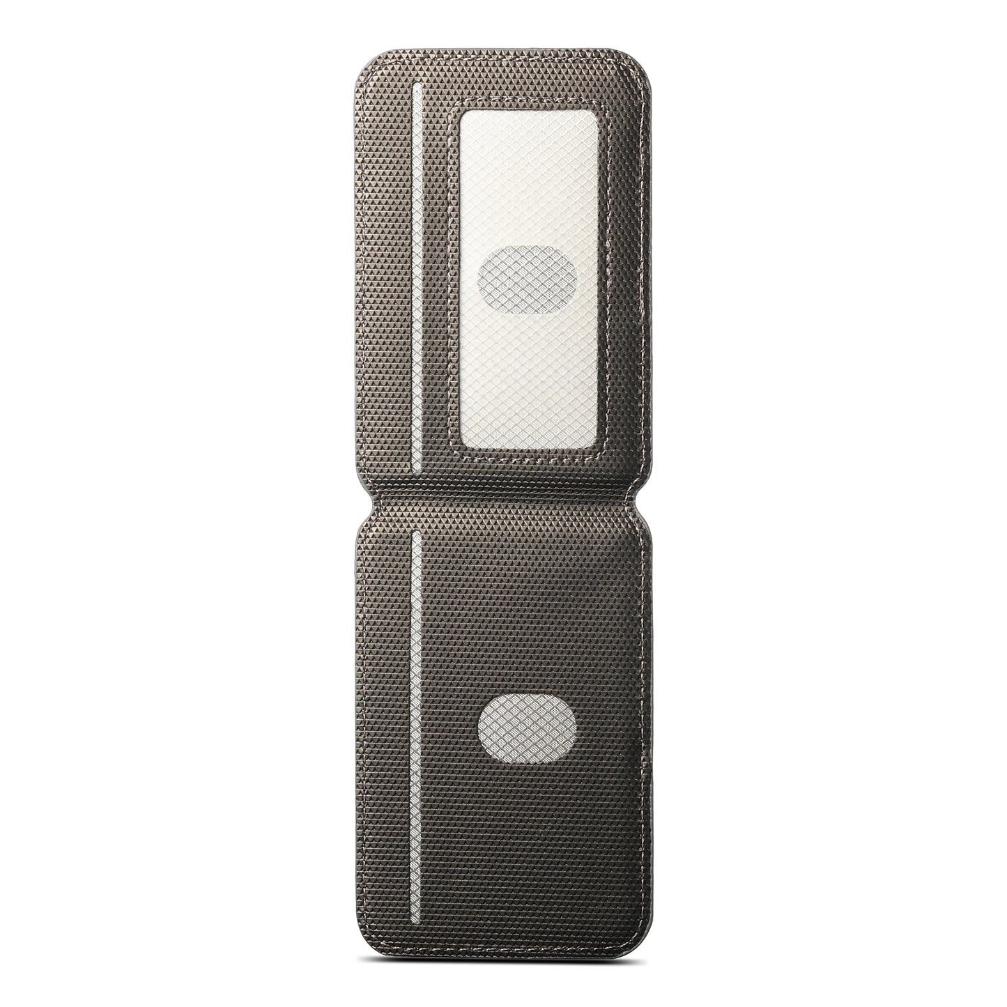 Luxury Leather Cellphone For Magsafe Magnetic Card Holder For IPhone 14 12 13 15 16 17 Pro Max RFID Anti-Skimming Bank ID Card