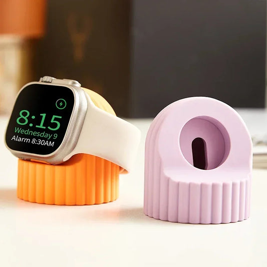 מעמד סיליקון לטעינת Apple Watch