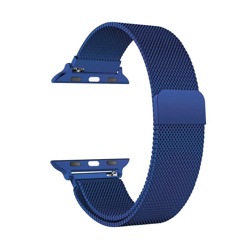 רצועת מתכת מגנטית ל- Apple watch