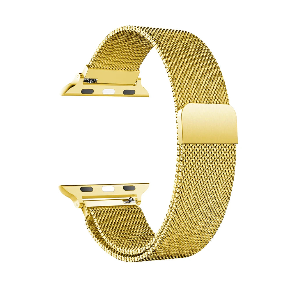 רצועת מתכת מגנטית ל- Apple watch