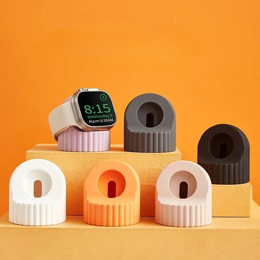 מעמד סיליקון לטעינת Apple Watch