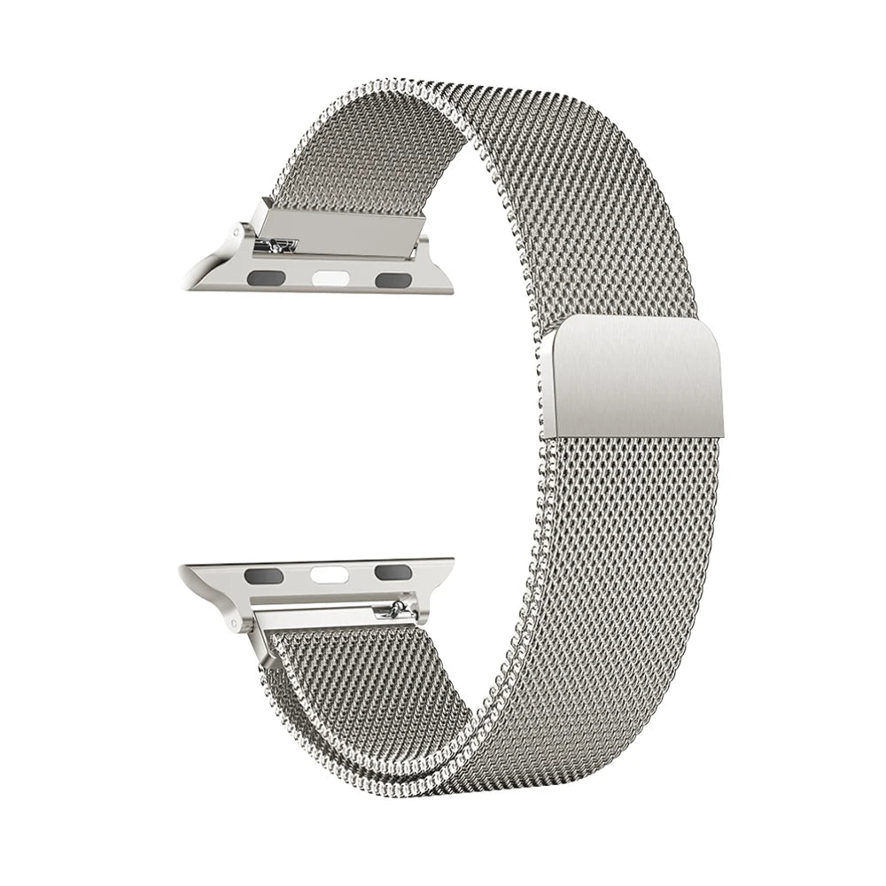 רצועת מתכת מגנטית ל- Apple watch