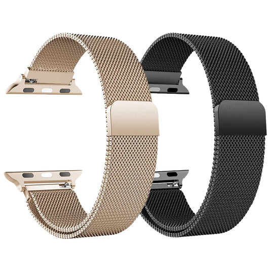 רצועת מתכת מגנטית ל- Apple watch