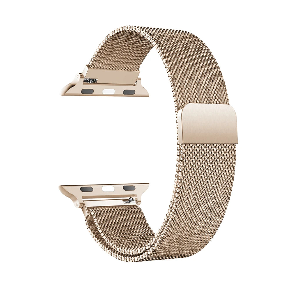 רצועת מתכת מגנטית ל- Apple watch