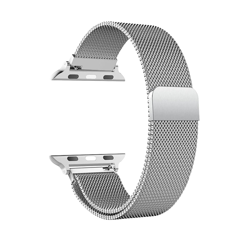 רצועת מתכת מגנטית ל- Apple watch